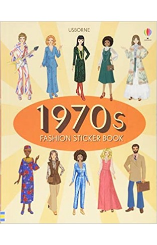 1970s Fashion Sticker Book (Sticker Books) - Paperback